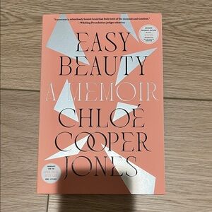 Barnes & Noble Easy Beauty Memoir - Peach and White